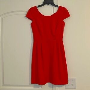 NWOT ENFOCUS Studio Orange Sleeveless Dress NWOT